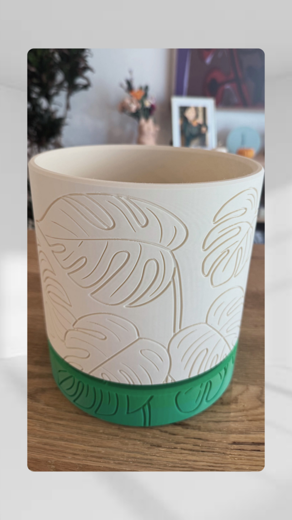 Vaso de parede Folha