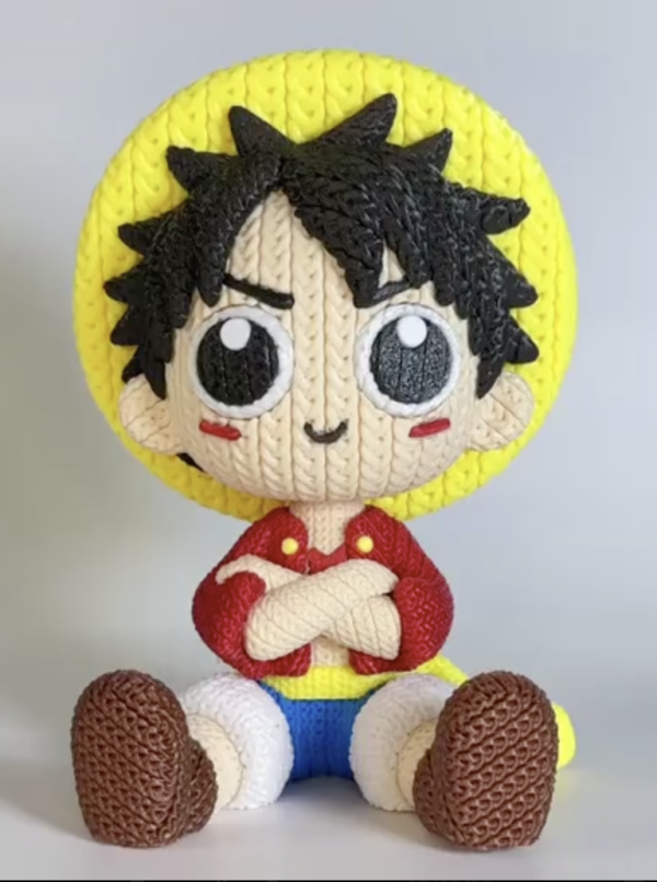 Monkey D. Luffy — Colecionável One Piece 3D